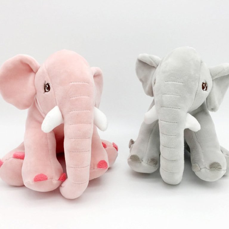 Baby Elephant Soft Plush Toy - Image 2