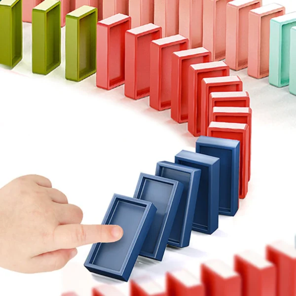 Domino Train Blocks Set (60pcs） - Image 5