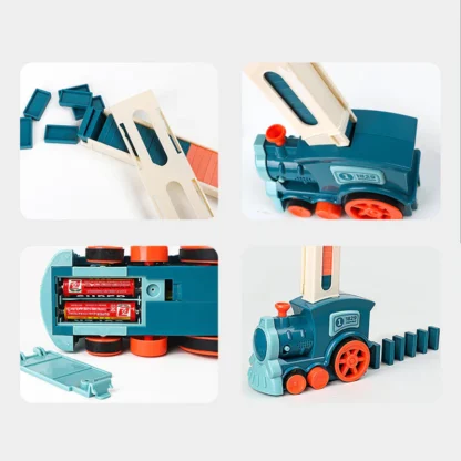 Domino Train Blocks Set (60pcs） - Image 9