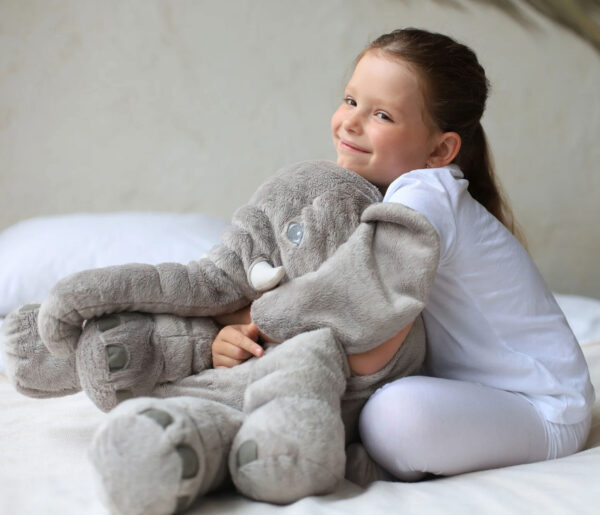 Elephant Cuddle Pillow