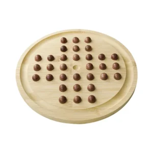 Wooden Solitaire Game Single Noble Chess