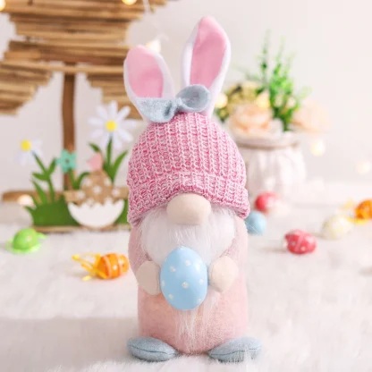 2Pcs Easter Decorations Gnome Plush Doll Easter Gifts - Image 6